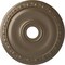 Ekena Millwork Jackson Ceiling Medallion (Fits Canopies up to 5 1/8"), 20"OD x 3 5/8"ID x 1"P, Warm Silver CM20JAWSS - alternate 1